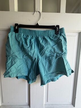 Columbia Light Teal Athletic Women's Shorts